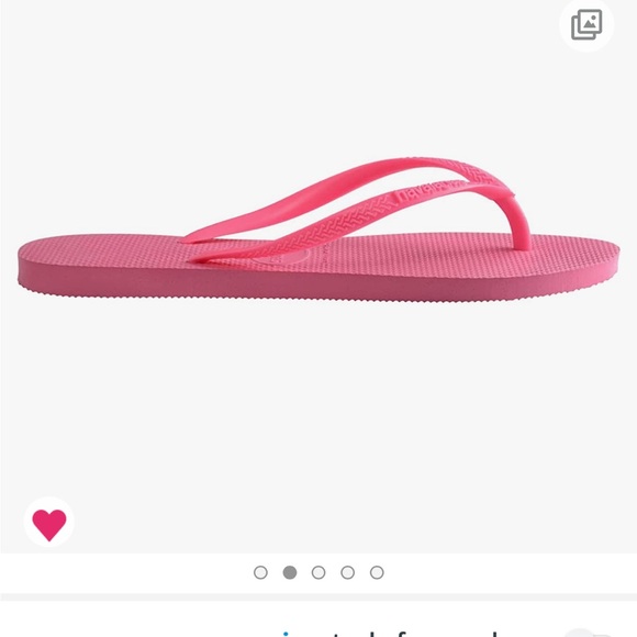 NEW PINK HAVAIANA FLIP FLOP SANDAL - Picture 2 of 4